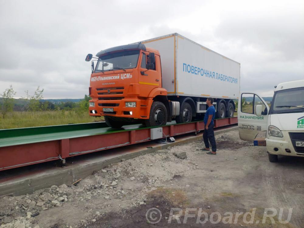 Весы автомобильные АСП-100-24 поверхностные. Волгоградская область,  Волгоград (город)