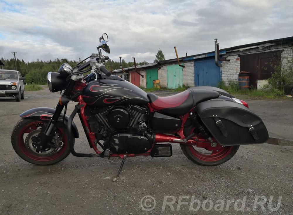 Kawasaki VN1600 Vulcan. Карелия, Костомукша
