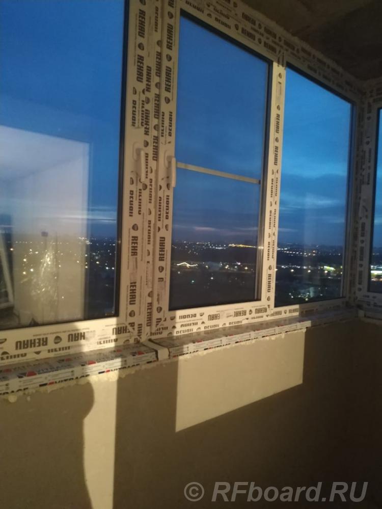 Окна REHAU- остекление, утепление лоджий..  Москва