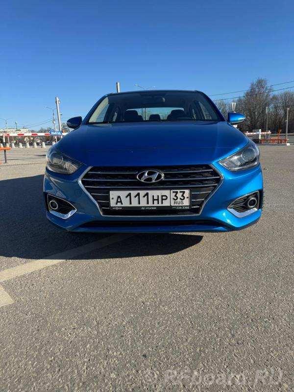 Hyundai Solaris,  2017 г.. Владимирская область,  Владимир (город)