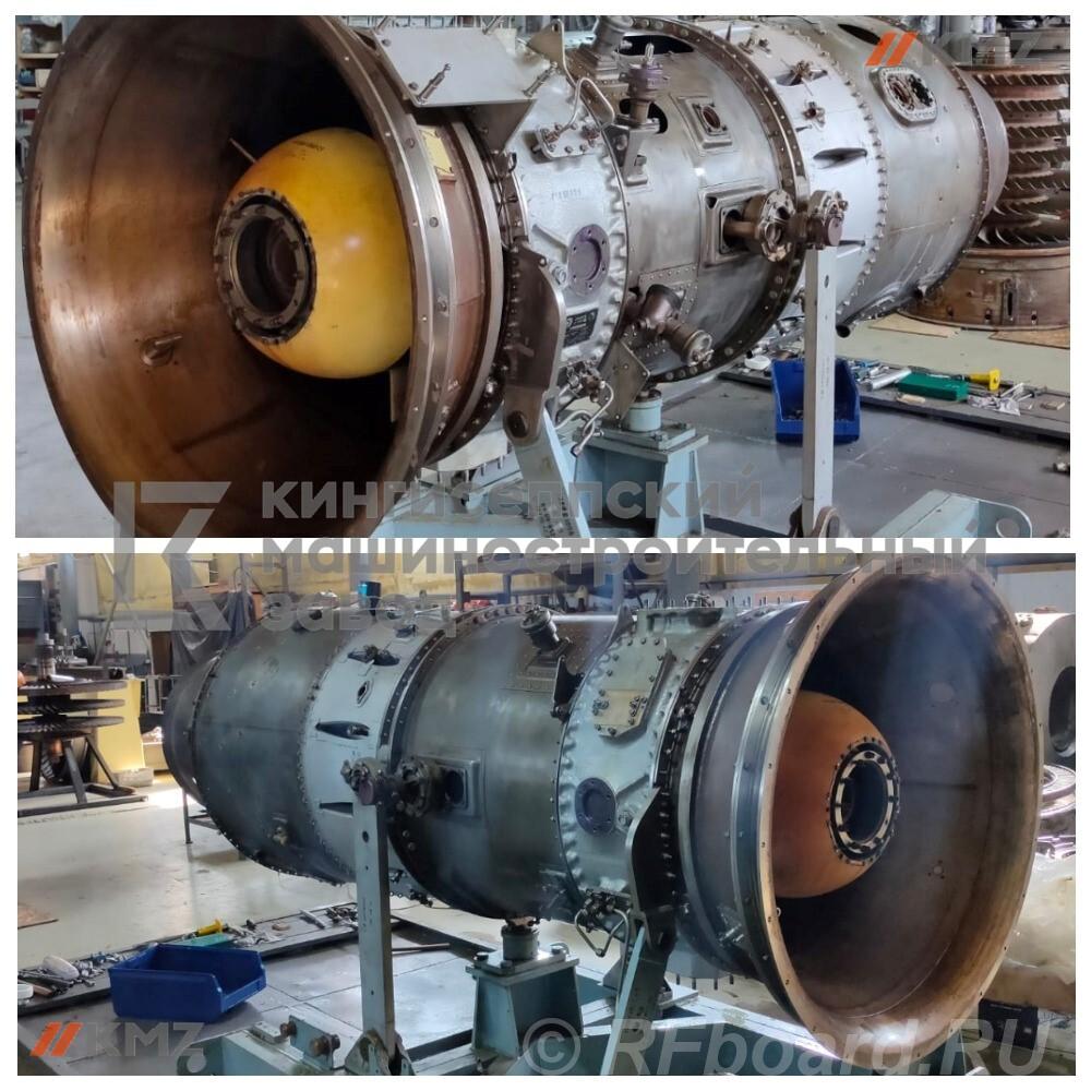 Ремонт газотурбинного двигателя Д-30ЭУ-2.  Санкт-Петербург