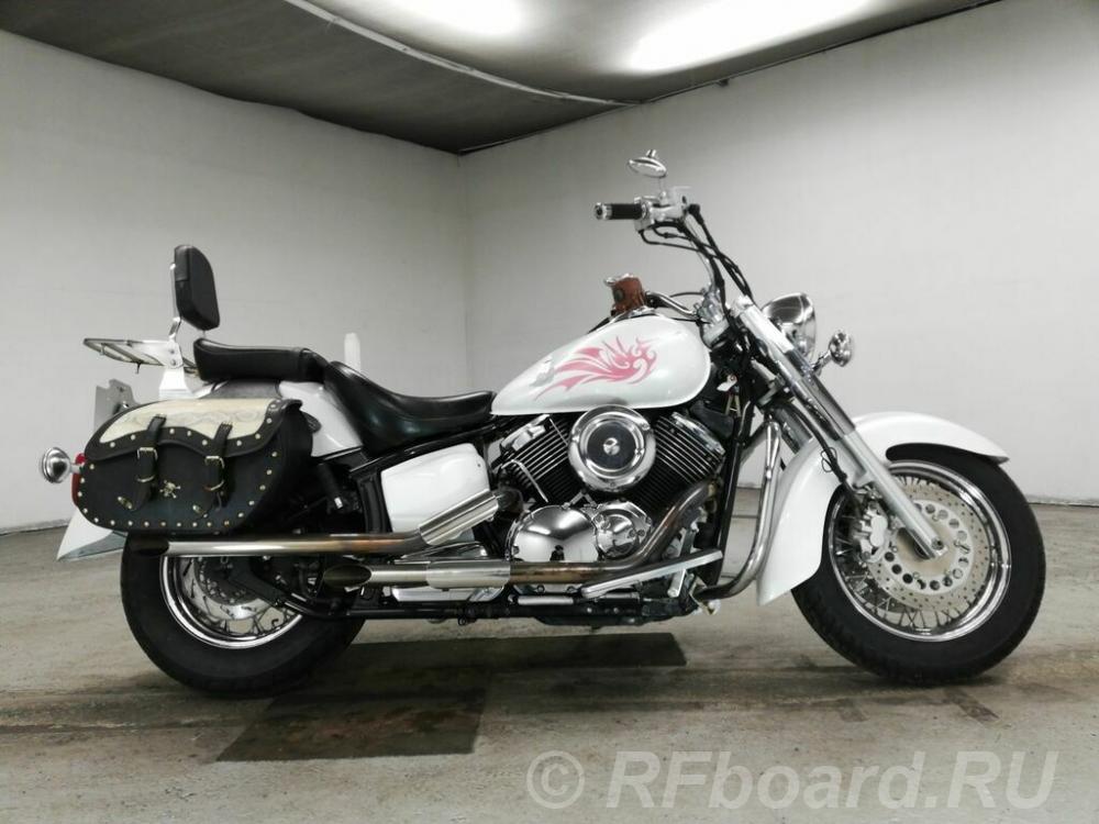 Мотоцикл круизер Yamaha Dragstar 1100 Classic рама VP13J боковые мотос ....  Москва