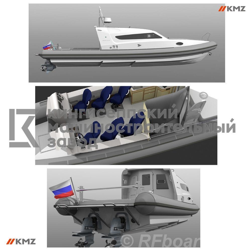 быстроходный катер специального назначения RX-1170. Вологодская область, Кирилловский район
