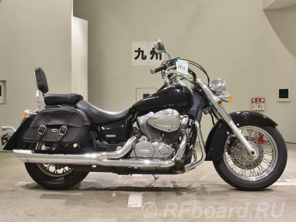 Мотоцикл круизер Honda Shadow 750 Gen. 3 рама RC50 боковые мотосумки г ....  Москва