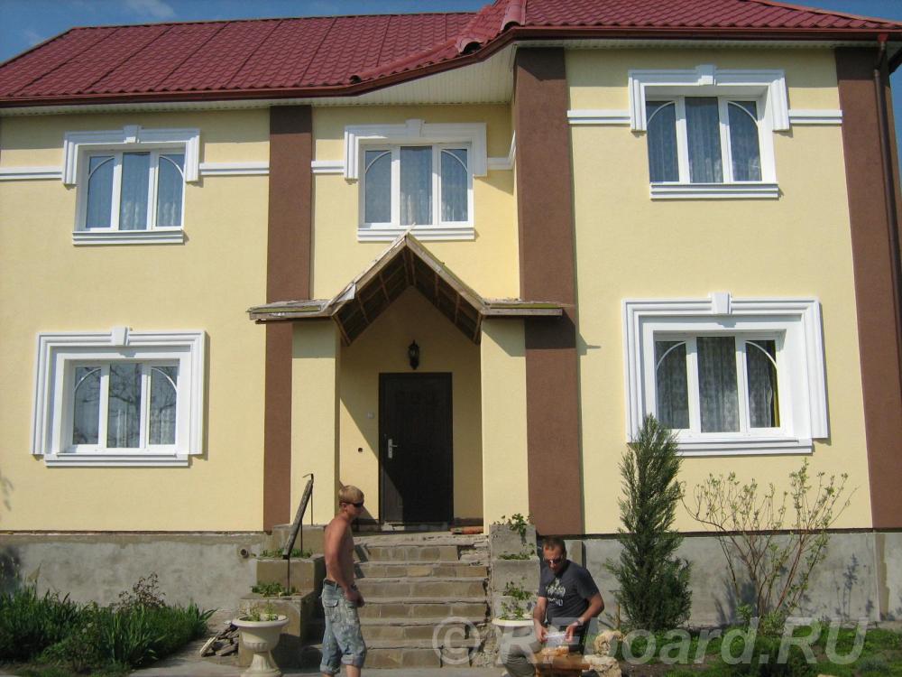 Покраска фасада дома. Ростовская область,  Ростов-на-Дону
