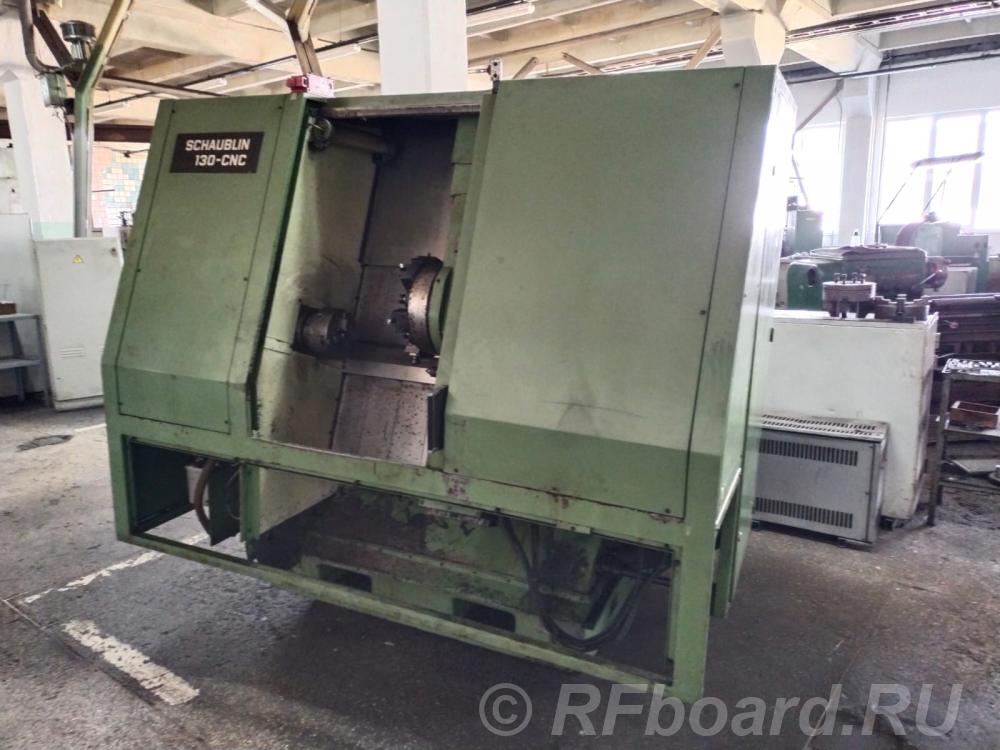 Schaublin 130 CNC токарно фрезерный центр.  Санкт-Петербург