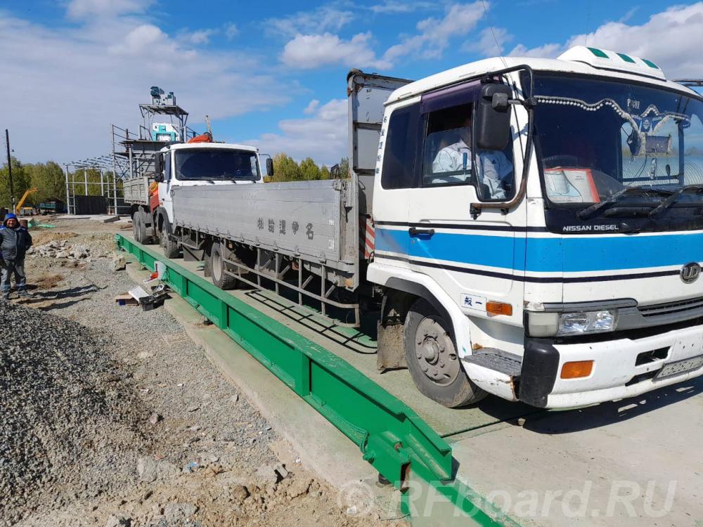 Автомобильные весы 80-18 на поверхности - АСП. Воронежская область,  Воронеж (город)