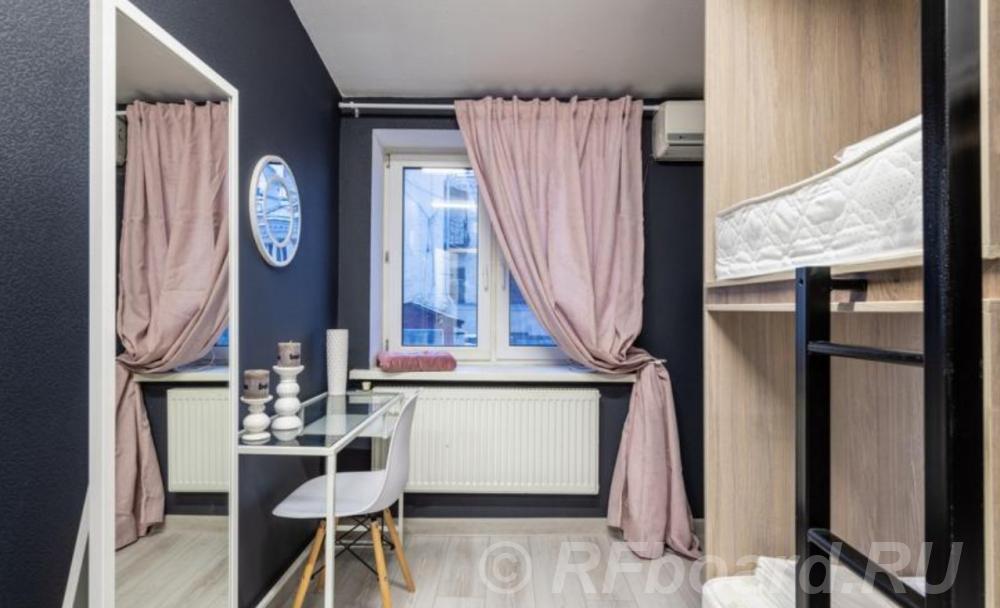 Сдается комната 29 м2, 3/3 эт. в > 6-ком. кв,.  Москва