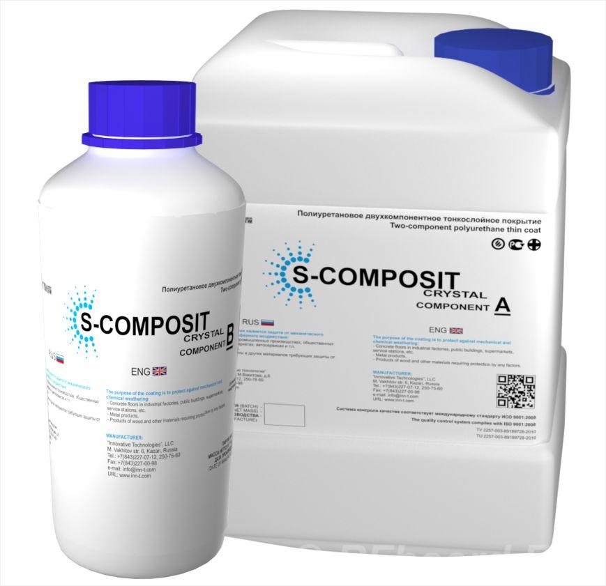 Защитные полиуретановые покрытия S-COMPOSIT CRYSTAL. Брянская область,  Брянск (город)