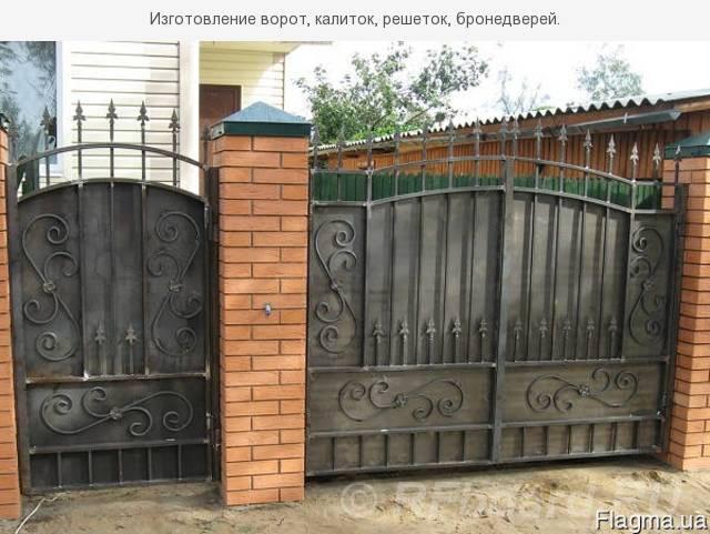 Изготовление ворот, калиток, заборов, решеток, дверей.. Калужская область,  Калуга (город)