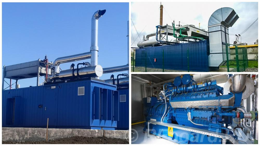 Газопоршневая теплоэлектростанция под ключ.  Санкт-Петербург